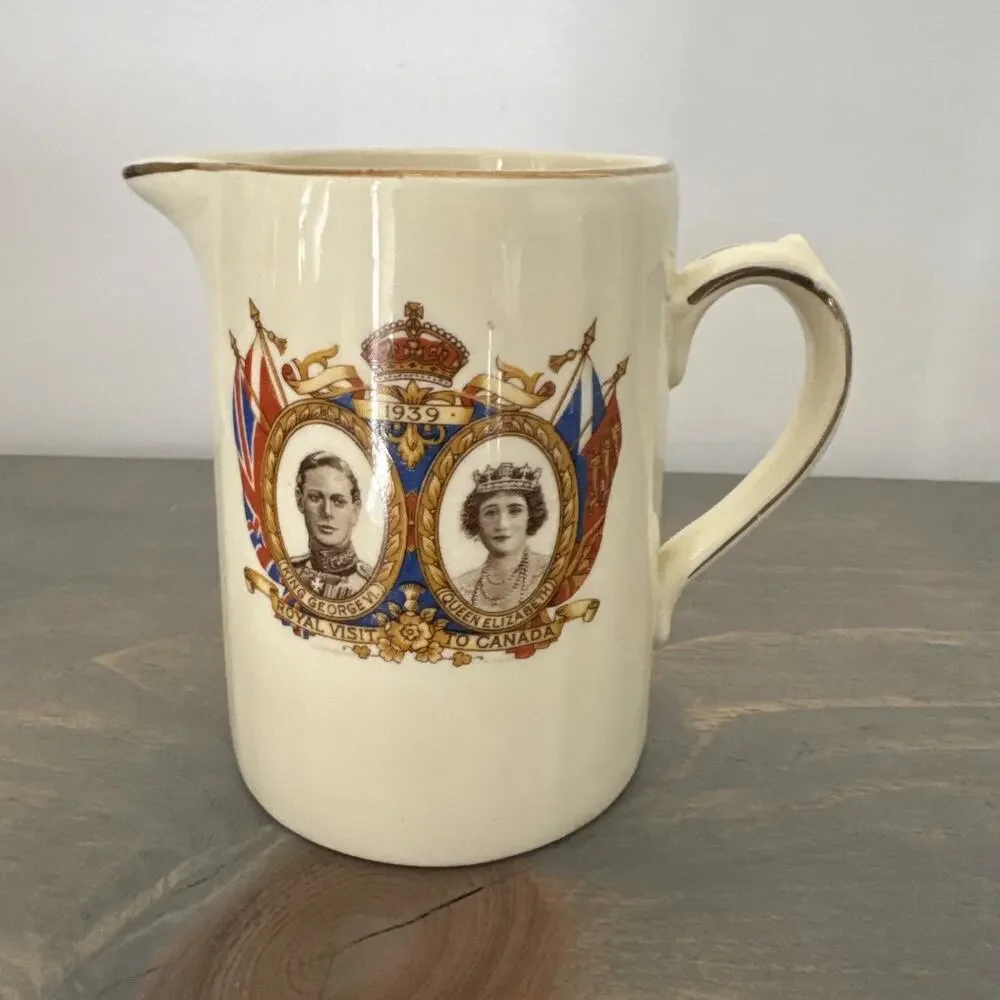 Alfred Meakin Creamer King George VI & Queen Elizabeth Visit to Canada 1939